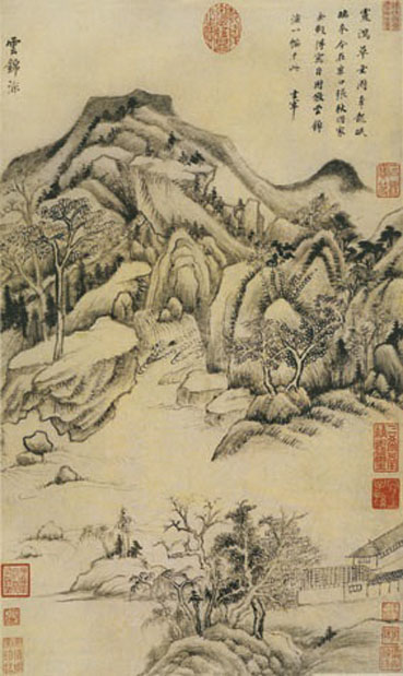 A001107中式风韵-山水风景-董其昌-仿古山水09
