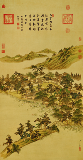 A001128中式风韵-山水风景-曲院风荷