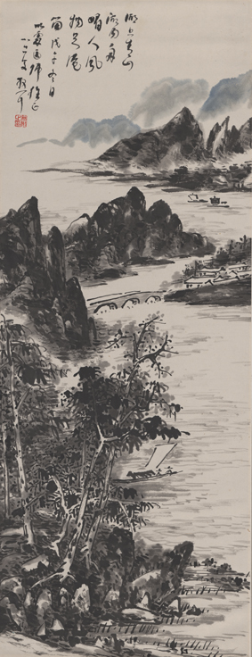 A001146中式风韵-山水风景-山水图轴