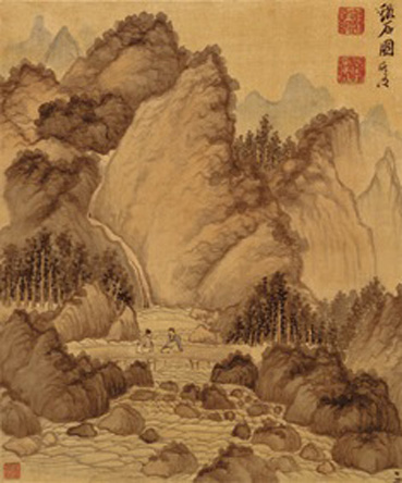 A001297中式风韵- 山水风景人物-杂画杨东胜