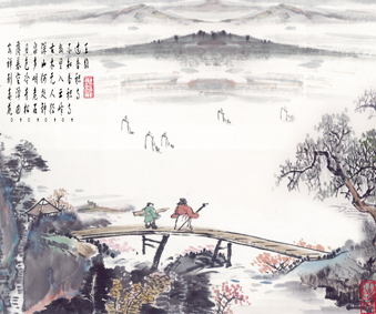 A3357中式风韵-山水风景