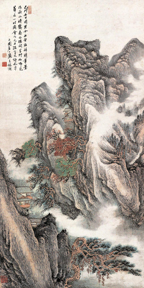 A4110中式风韵-山水风景
