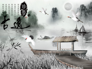 A004523中式风韵- 墨画 山水