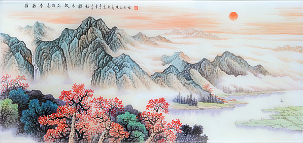 A004606中式风韵- 水墨画 山水