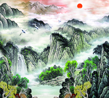 A008728-A-241中式风韵-山水风景