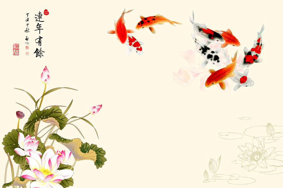 A013212-430中式-花类-荷花
