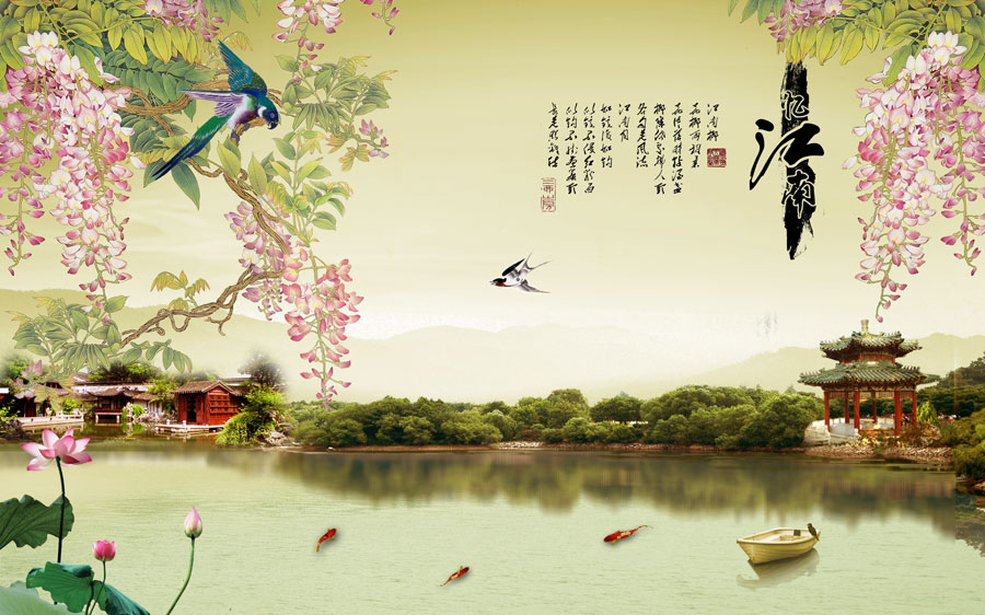 A013270-612中式风韵-忆江南