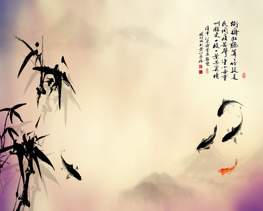 A013326-699中式风韵-水墨竹子