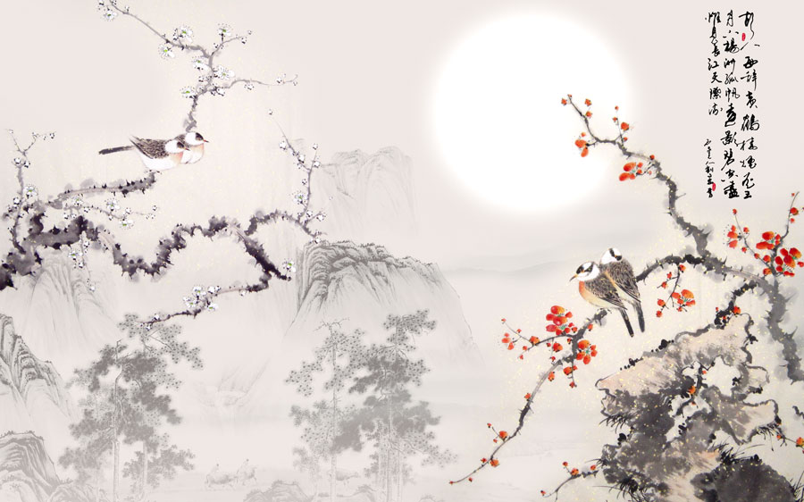 A013432-1172中式风韵 -国画-花鸟