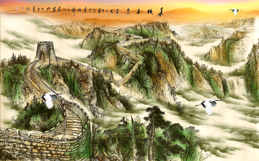 A013450-1252中式风韵-山水画