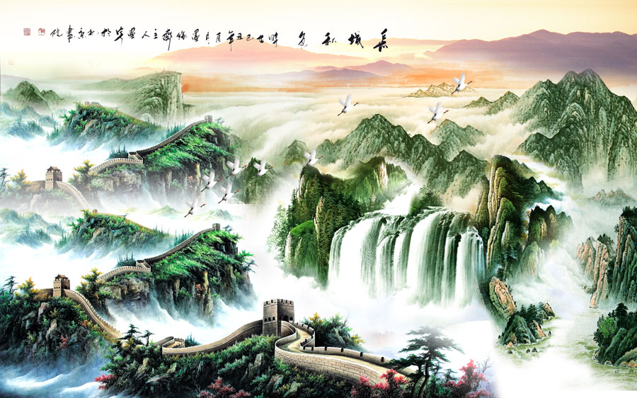 A013451-1255中式风韵-山水画