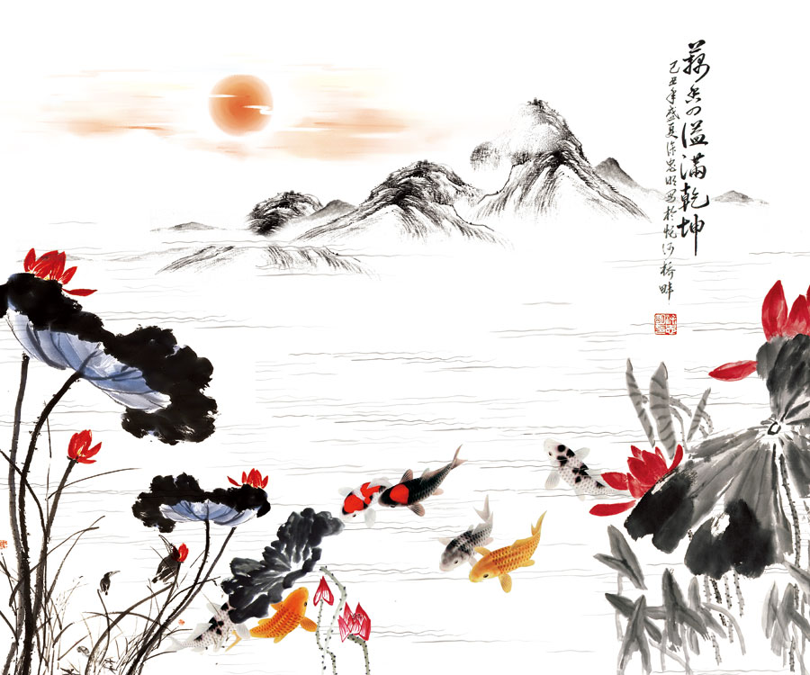 A013550-73中式风韵-荷花