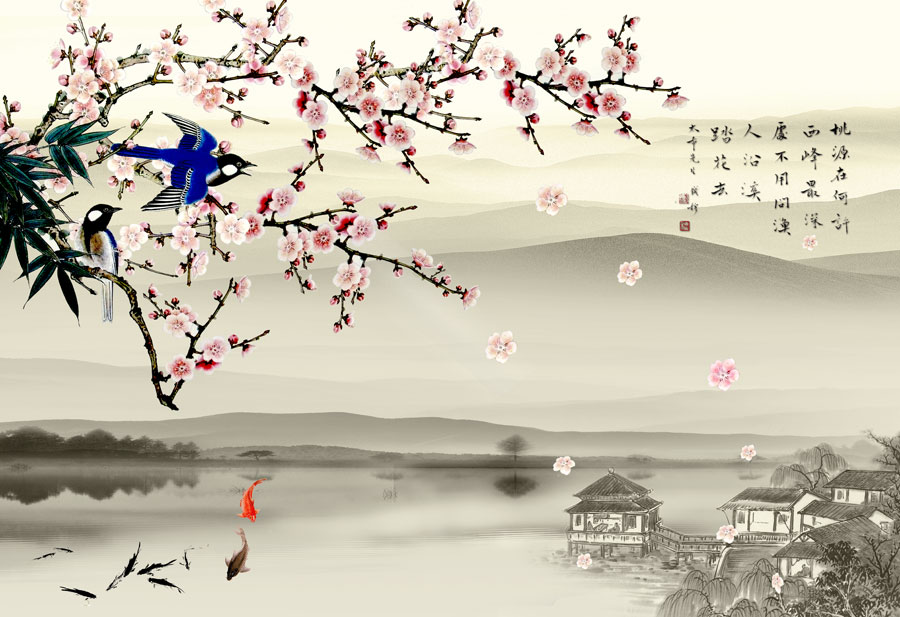 A013567-90中式风韵-花鸟图