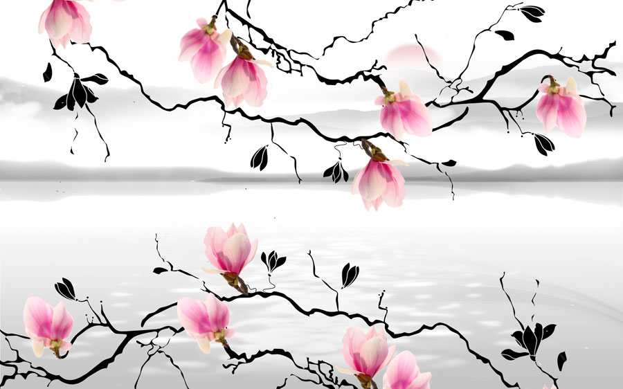 A013581-105中式风韵-云兰花