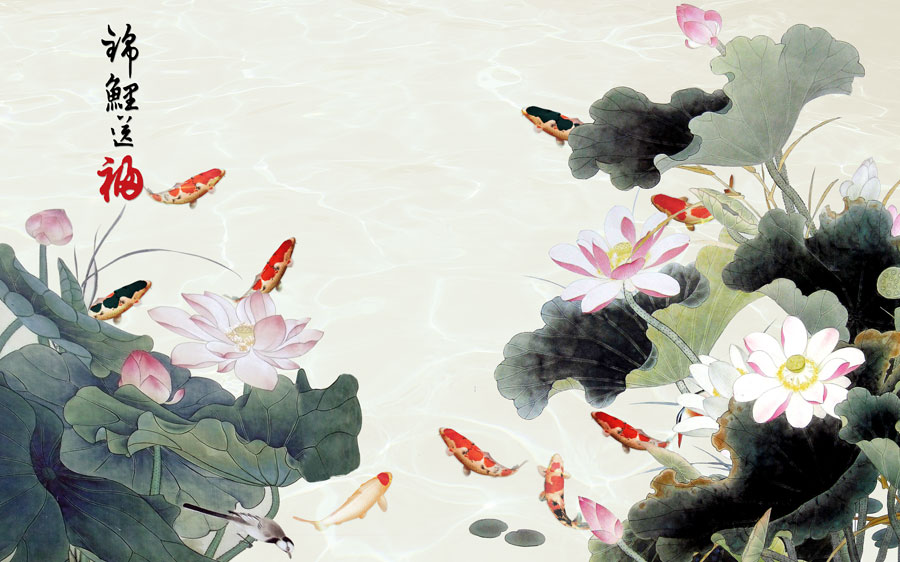A013616-139中式风韵-荷花