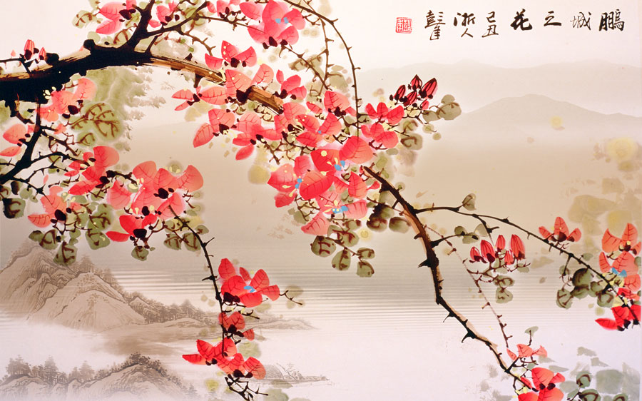 A013658-180中式风韵-花草