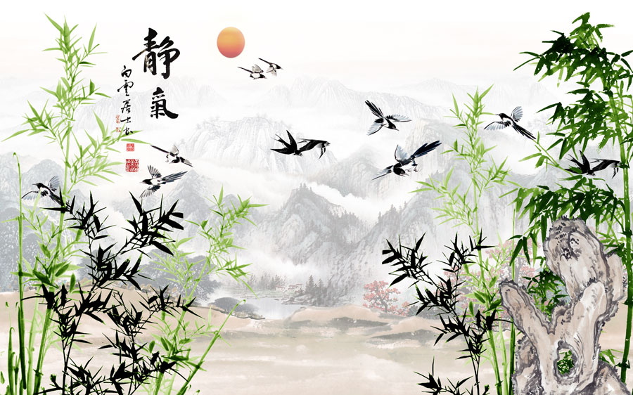 A013707-231中式风韵-牡丹花