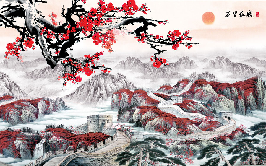 A013735-260中式风韵-山水画