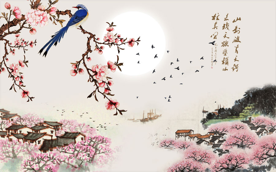 A013809-1194中式风韵-花鸟