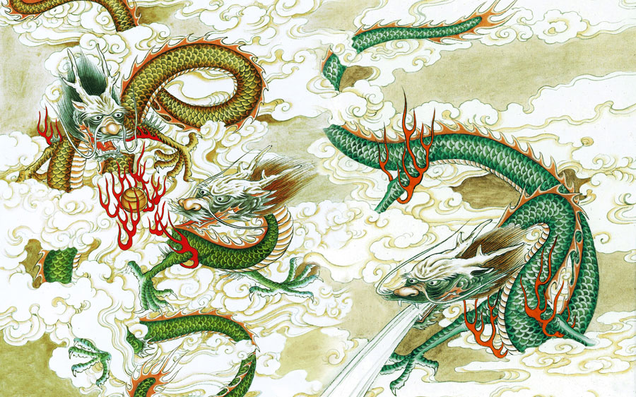 A013819-1204中式风韵-宗教信仰-龙