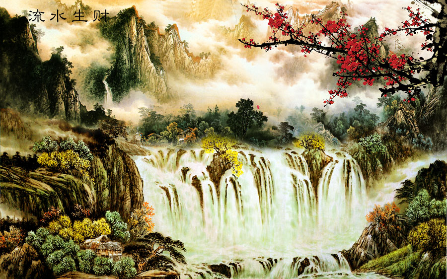 A013834-1219中式风韵-山水画
