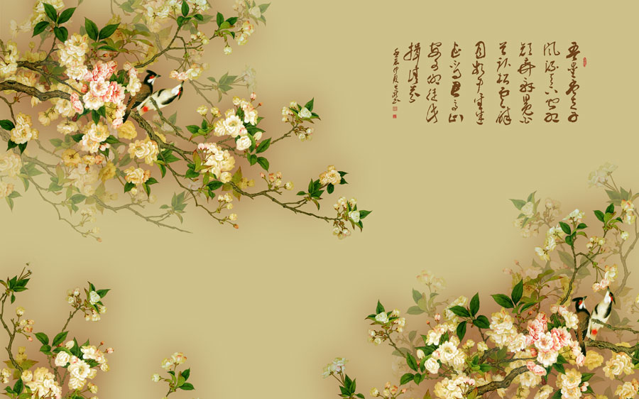 A013870-1257中式风韵-花鸟