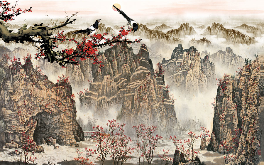 A013872-1259中式风韵-山水画