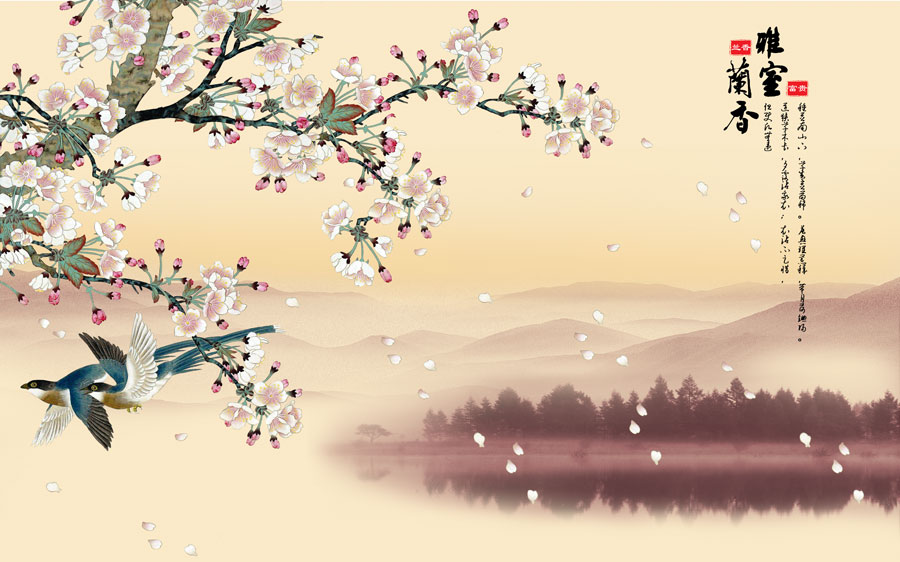 A013916-1305中式风韵-花鸟