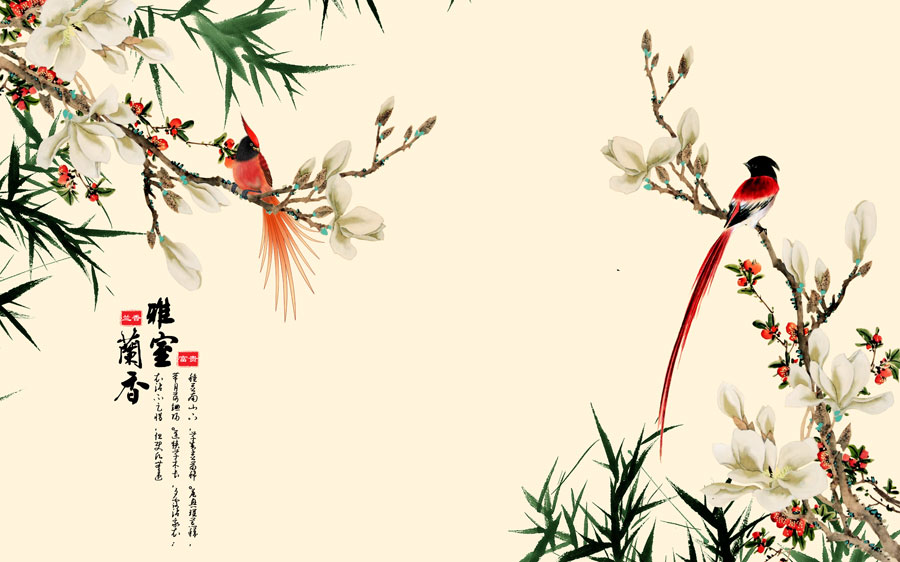 A013939-1328中式风韵-花鸟画