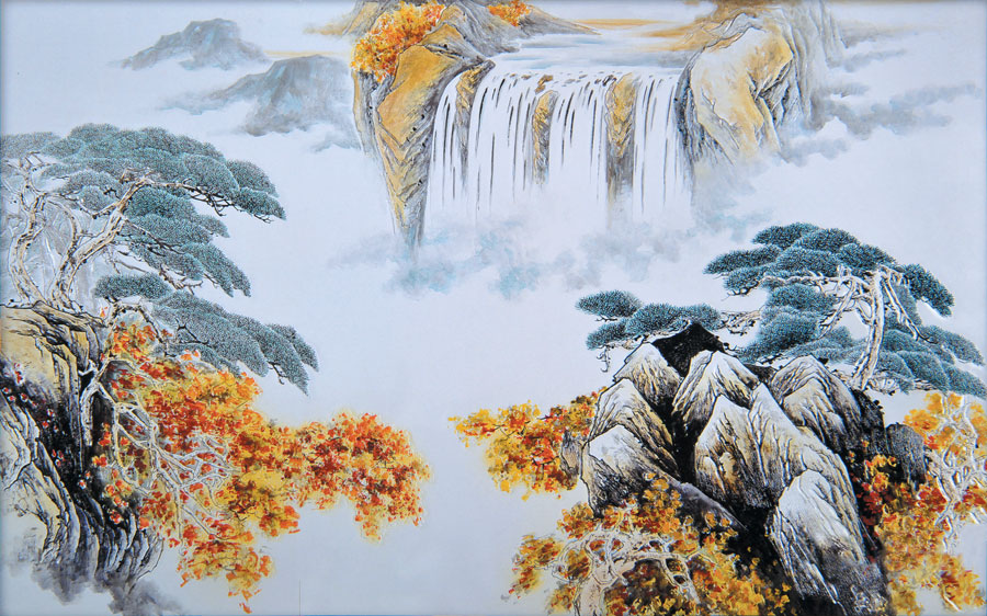 A013950-1349中式风韵-山水画