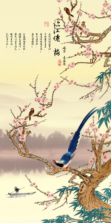 A014114-中式风韵-花鸟