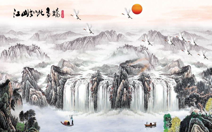 A014197-中式风韵-山水风情