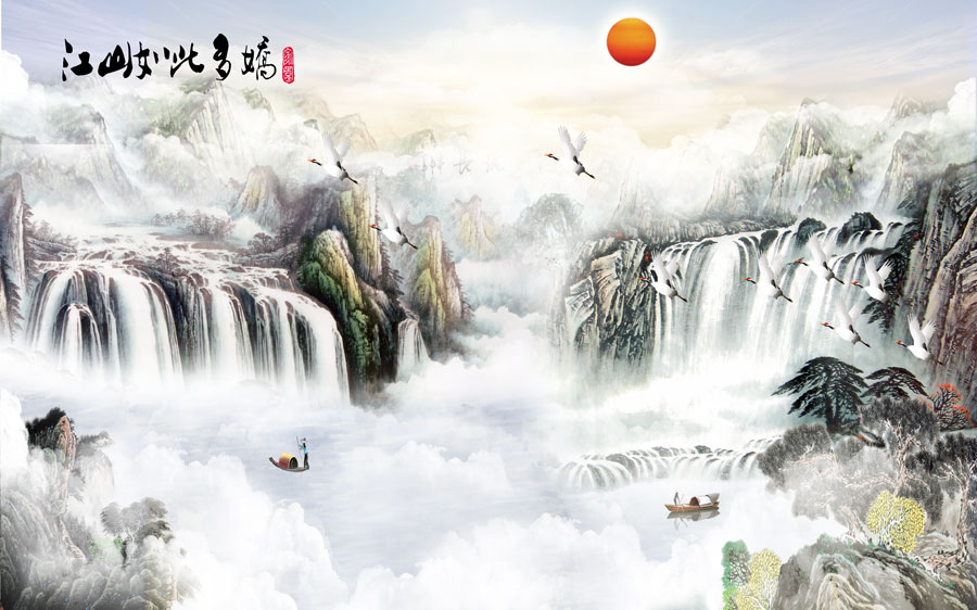 A014198-中式风韵-山水风情