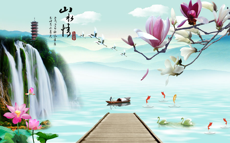 A014330-中式风韵-山水情
