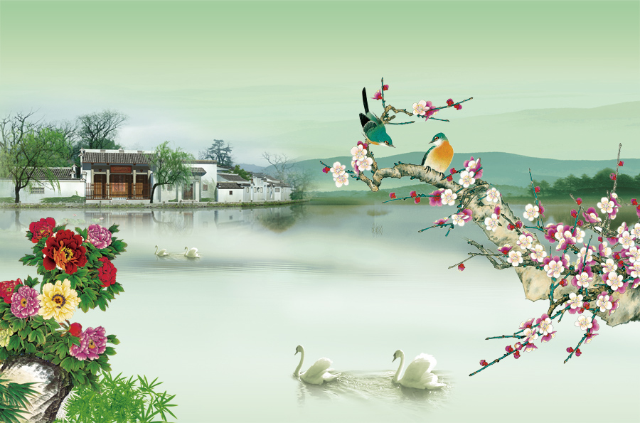 A040326-山水花鸟