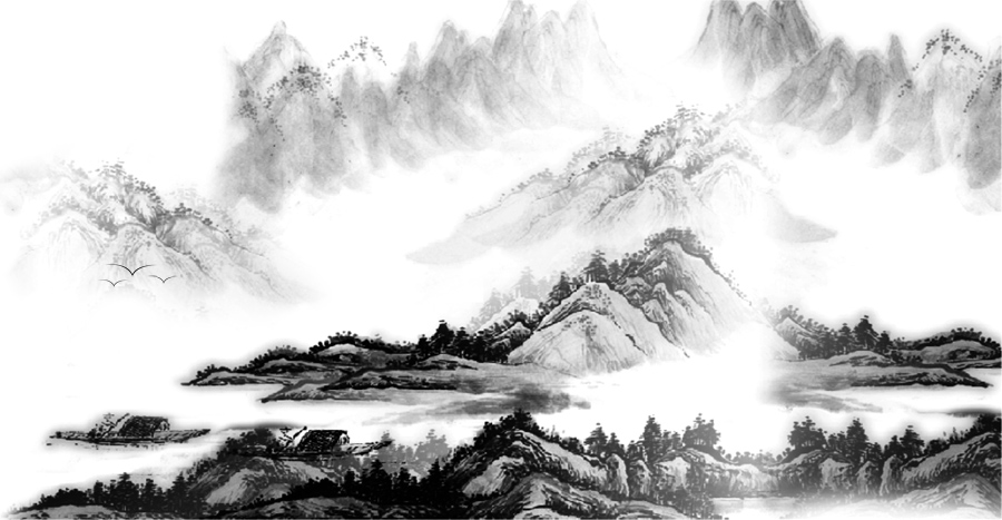 A040361-水墨山水画-1
