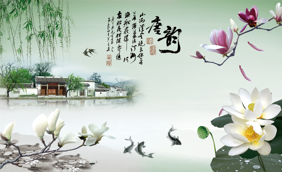 A040395-荷塘风景-韵度