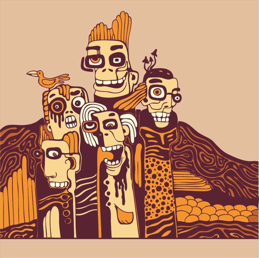 B2445动漫卡通- 手绘 抽象