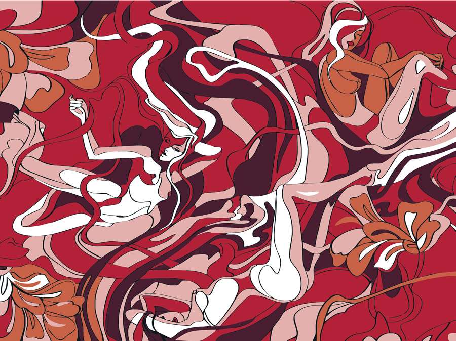 B2854动漫卡通-抽象人物