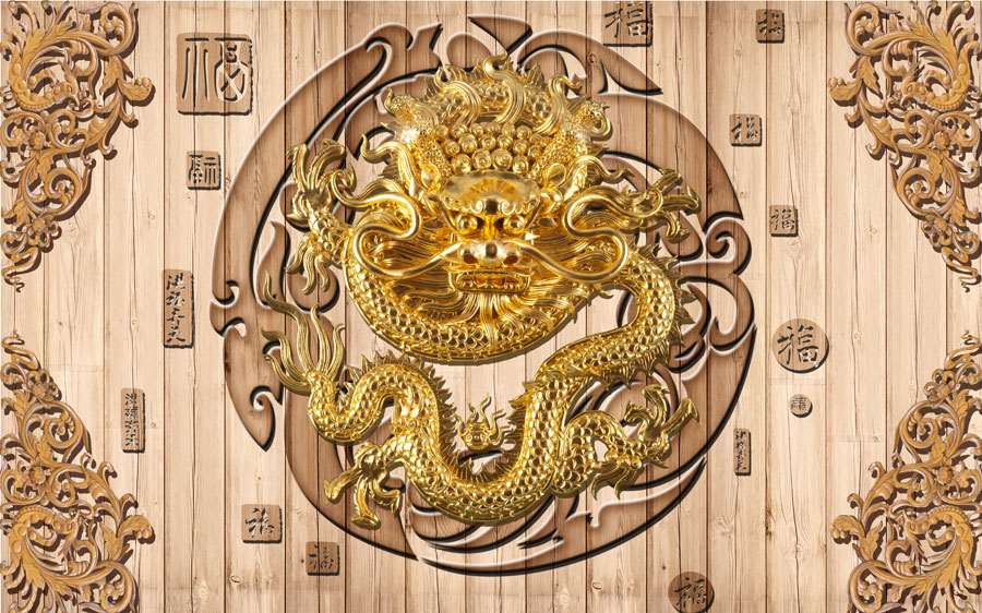 A014157-浮雕-龙