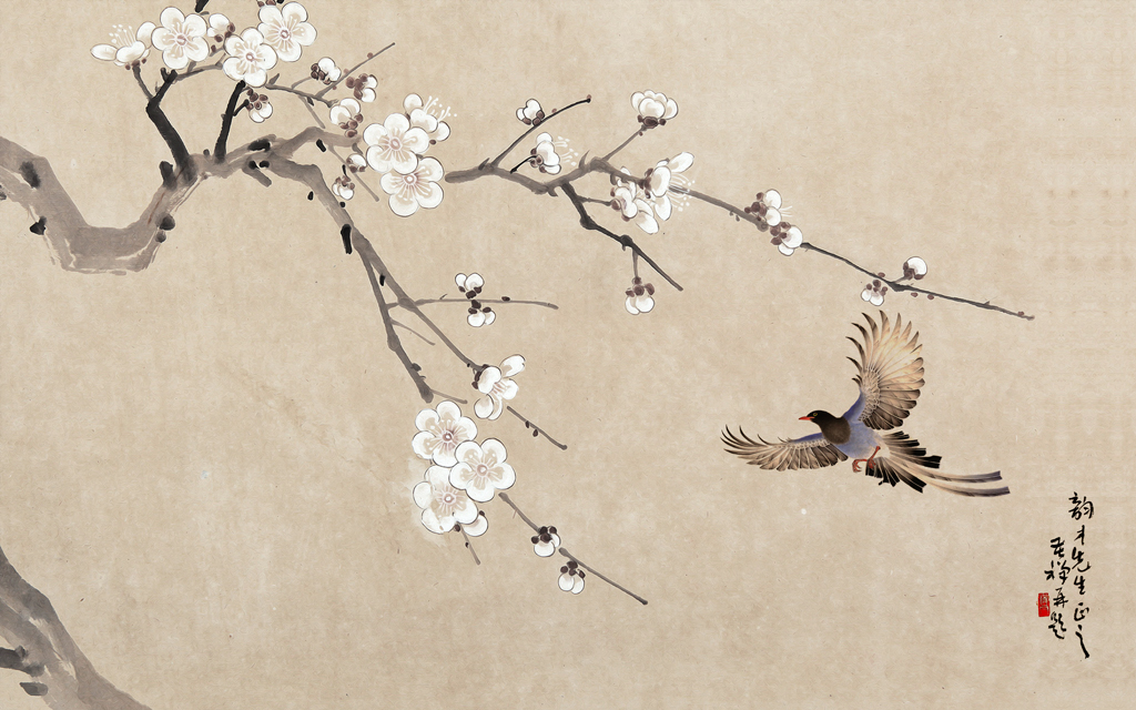 A056451花鸟-