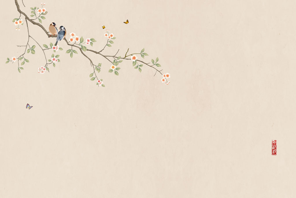 a052544新中式-花鸟 - 中国壁画网-壁画_电视背景墙_沙发背景墙_壁画素材