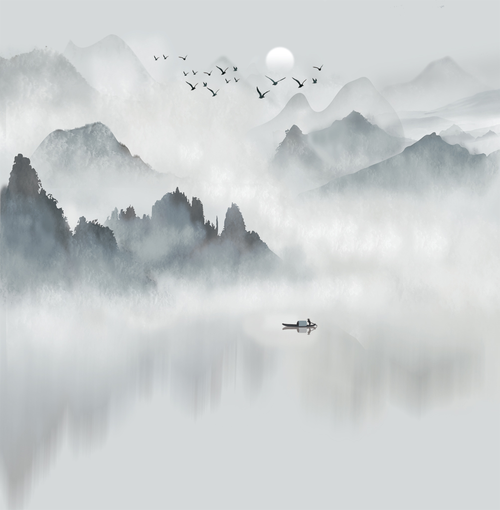 A060903顺源-改色-山水图