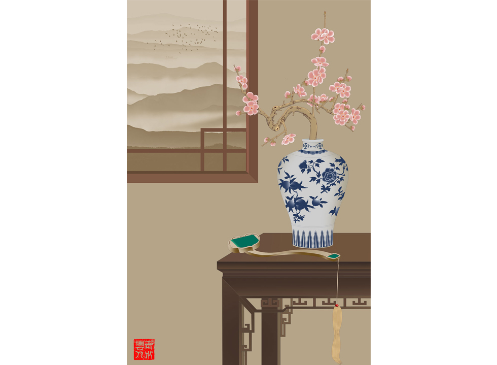 CN2308-A中式花瓶