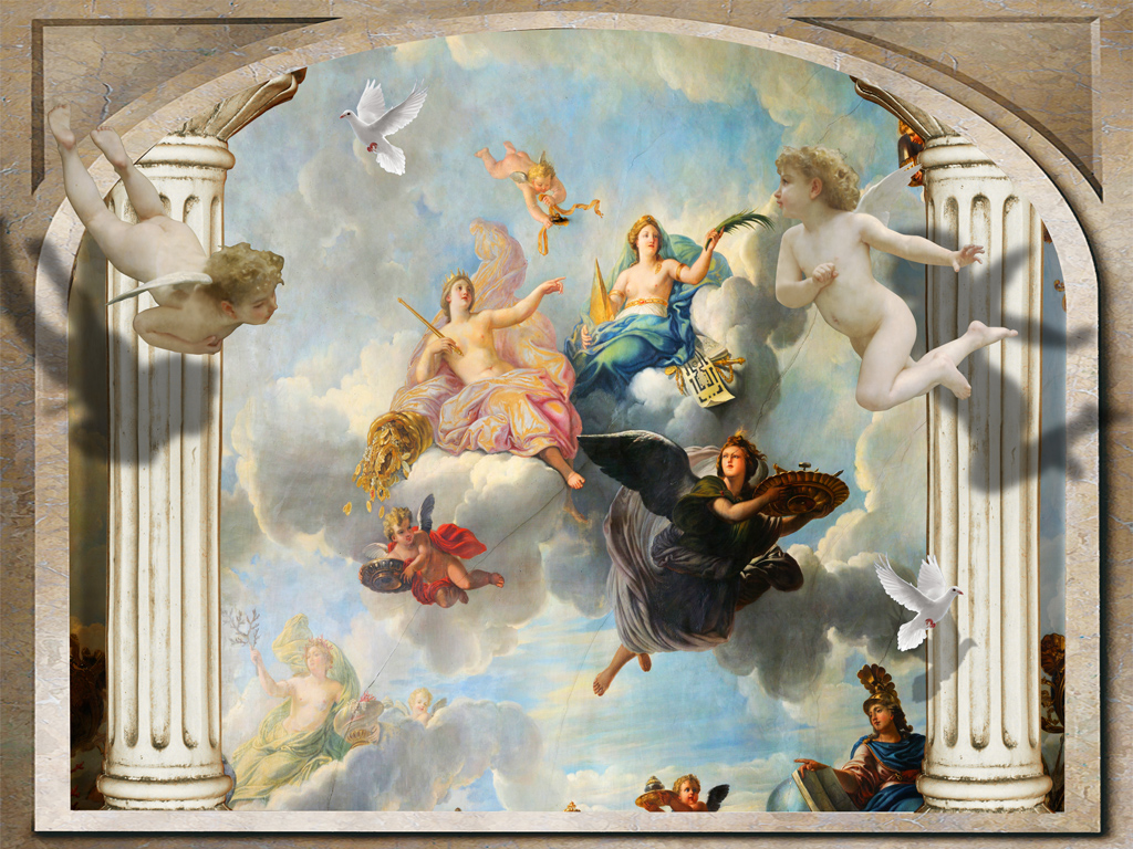 欧洲古典油画作品中的天使有什么特征？ - 知乎