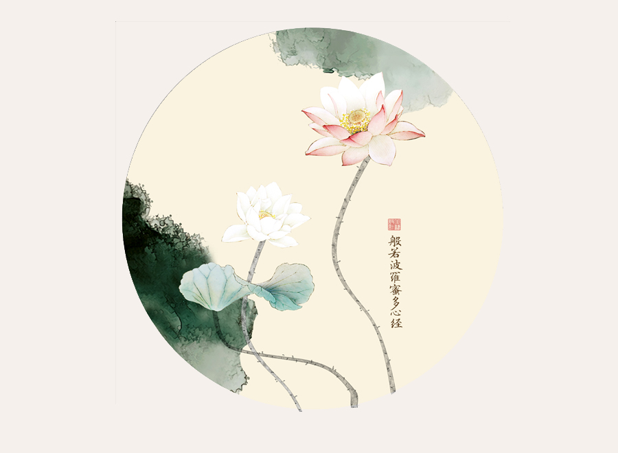 A063538-圆形--荷花