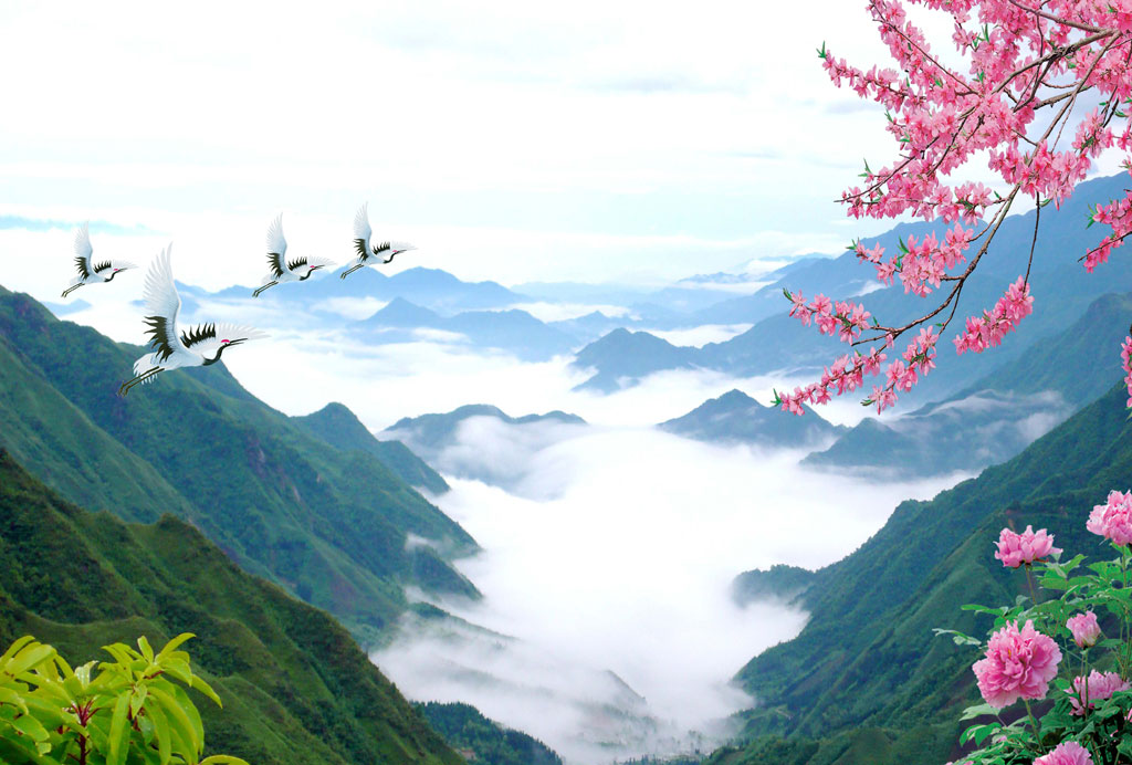 A054589-自然风景-唯美-西峰天丽刘玉霞云山拼图