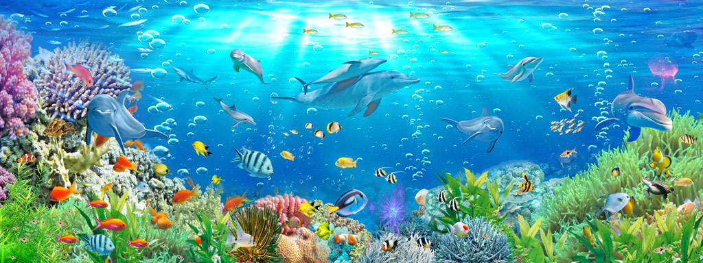 A051754-卡通-海底世界-海底世界