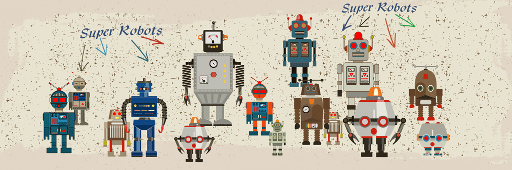 A052130-儿童 卡通简约-机器人家族