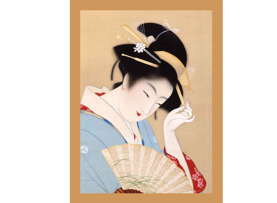 A055866-人物日本美女-浮世绘
